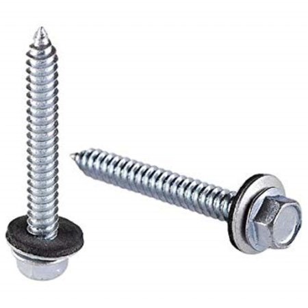 GRIP-RITE No. 9 x 2 in. 1 lbs Pro-Twist Hex Hex Head Sheet Metal Screws 5026739